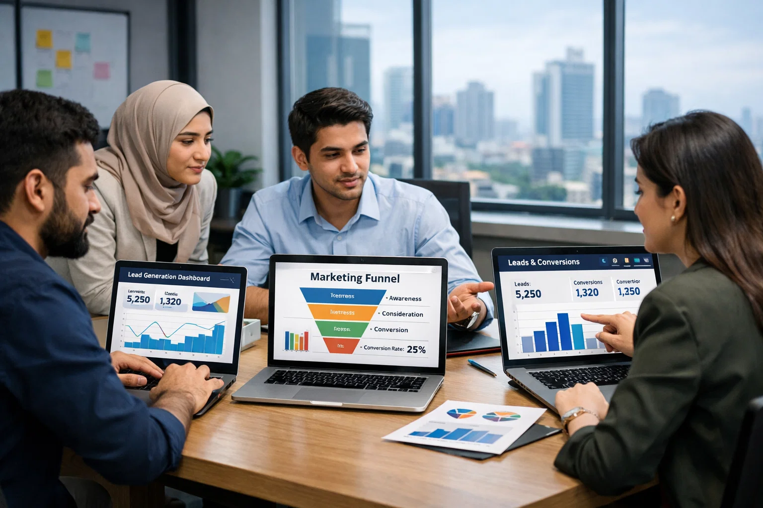 how digital marketing generates leads for businesses